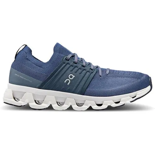 On Running Cloudswift Herren Sneaker - Komfortabler Dämpfungsschuh für Asphalt und Beton - Laufschuhe mit optimaler Dämpfung und atmungsaktivem Design, ideal für Stadtläufe und Freizeitaktivitäten. Der Cloudswift sorgt für ein Gefühl wie auf Wolken.