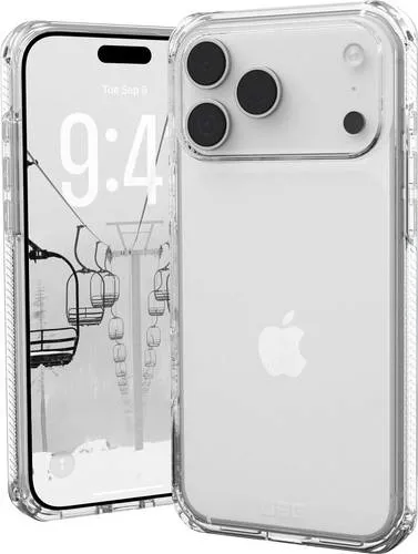 Urban Armor Gear Case für Apple iPhone 17 Pro Max - Transparent - Handys Cover Cases mit militärisch getestetem Fallschutz bis zu 4,8m, ideal für sicheren Alltagsschutz und modernes Design.