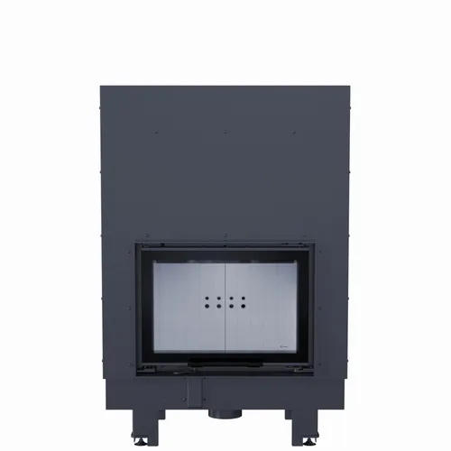 ThermoFlux Kamineinsatz TFD7-H | gerade, hochschiebbar | 10 kW