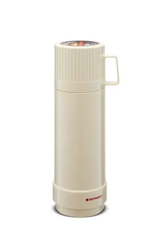 ROTPUNKT Isolierflasche Thermoflasche JESPER I 0,5 Liter Glaseinsatz I premium I 24 Std warm, BPA-Frei