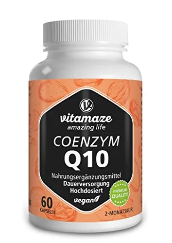 Coenzym Q10 hochdosiert 200 mg von Vitamaze - amazing life