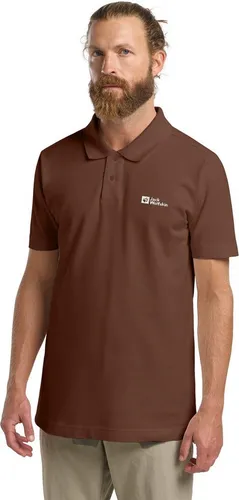 Jack Wolfskin Poloshirt ESSENTIAL POLO M - Herren Poloshirt aus atmungsaktivem ORGANIC COTTON PIQUE-Gewebe, das den ganzen Tag über angenehm weich ist. Ideal für sportliche Looks und vielseitige Anlässe.