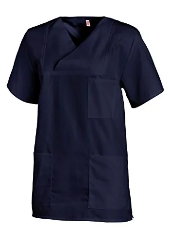 Schlupfkasack Unisex marine 08/769/04 - Größe II - Arbeits- & Schutzkleidung, bequemer Schlupfkasack in stilvollem Marineblau, ideal für den professionellen Einsatz in Pflege und Gastronomie.