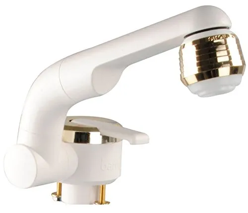 Barwig Einhebel Mischarmatur Perfect Autom. weiß/gold SB