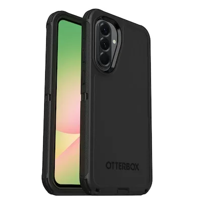 Otterbox Defender Series Handyhülle für Galaxy A56 5G - Smartphone-Zubehör mit robustem, dreischichtigem Design und extra verstärkten Ecken für maximalen Schutz vor Stürzen und Kratzern. Hergestellt aus über 45 % recyceltem Kunststoff.