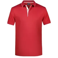 Men's Polo Stripe - Klassisches Polo mit Kontraststreifen - Herren-Shirts in hochwertiger Piqué-Qualität, taillierter Schnitt und stilvolle Kontraststreifen für einen sportlichen Look.