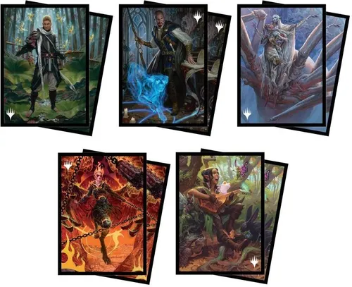 Ultra Pro - Deck Protector Standard Sleeves - Magic: Adventures in the Forgotten Realms (100) Zariel, Archduke of Avernus / V4