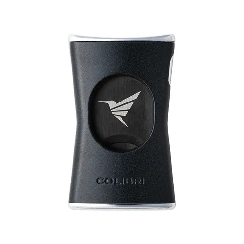 Colibri Zigarrenschneider Slim Schwarz/Chrome