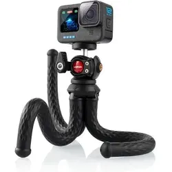 Flexibles Action-Kamera Stativ Octopus Gorilla Pod für GoPro Hero 13 12 11 10 9 - Vielseitiges Stativ für Action-Kameras, ideal für kreative Aufnahmen. Flexibel und stabil, perfekt für unebene Untergründe.