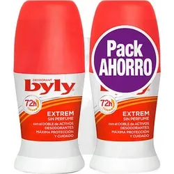 Byly Extrem Desodorant Roll On 2x50ml