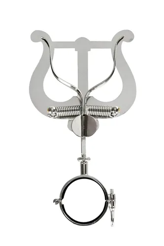 Riedl 335N Klarinetten Marschgabel vernickelt, Lyra groß von Riedl