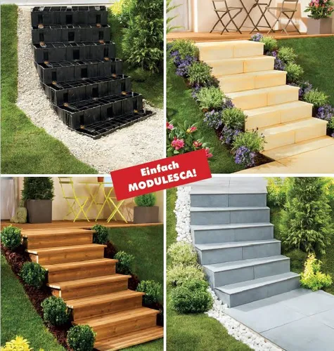 Produktbild ferax Terrassenmeister Modulesca Modulartreppe