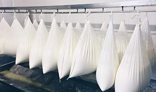 Siebbeutel (25kg) mit Kordelzug 45x65cm x 3 Stücke – Siebbeutel fur Käses mit Kordelzug | Nussmilchbeutel | Käsetuch | Käsesieb Beutel mit Kordelzug