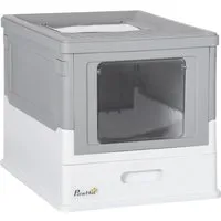 PawHut Katzentoilette mit Deckel