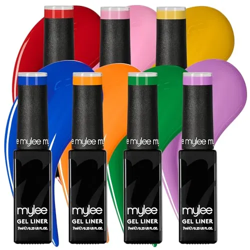 Mylee Liner Gel Nagellack Set 7x7ml
