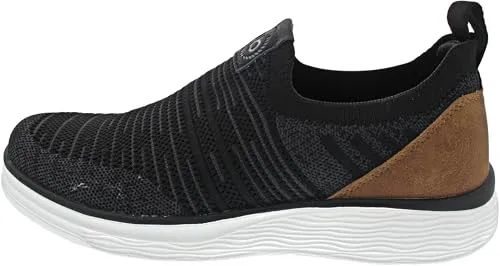 bugatti Herren Slipper 321 ASE61 – Schwarz/Cognac, Größe 45 - Slipper & Mokassins für Herren, stilvoller Komfort mit modischem Design und hochwertiger Verarbeitung.