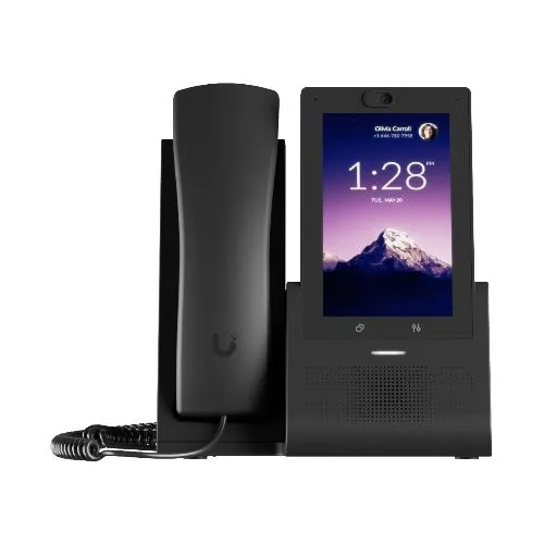 Ubiquiti UniFi Phone Touch UTP-Touch - Innovatives Festnetztelefon mit Touchscreen, ideal für moderne Büroumgebungen und einfache Bedienung