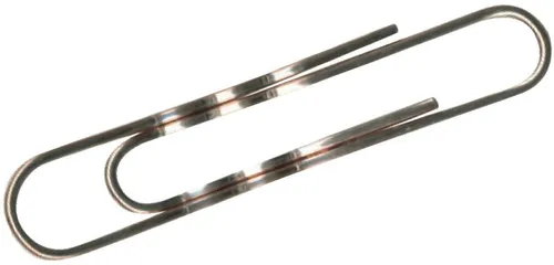 DURABLE Büroklammer Aktenklammern 50mm verkupfert VE=100 Stück