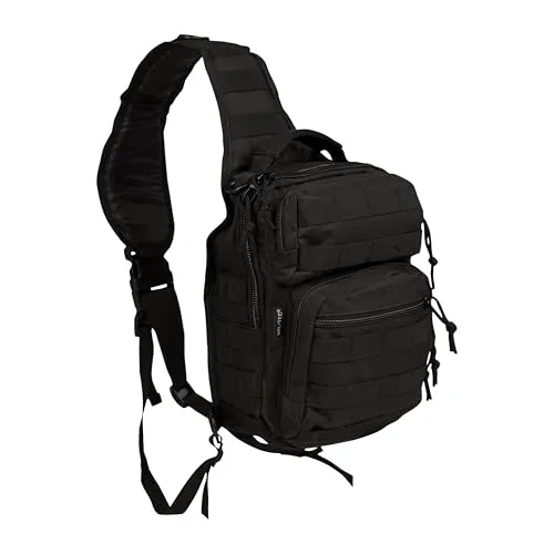 Mil-Tec One Strap Rucksack, Assault Pack SM, schwarz von Mil-Tec
