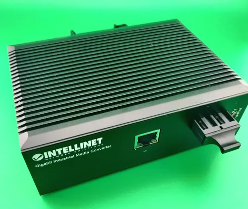 Intellinet 508346 Gigabit Ethernet Industrie-Medienkonverter 10/100/1000Base-TX