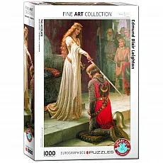 eurographics Puzzle - Der Ritterschlag von Edmund Blair Leighton - 1000 Teile 300700