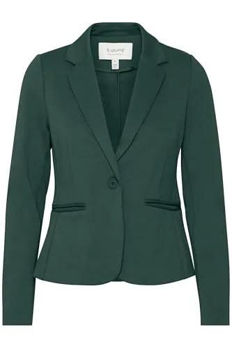b.young BYRizetta Damen Blazer - Eleganter Anzugsblazer mit Stretch, ideal für Büro und Freizeit. Bequemer Regular Fit und vielseitig kombinierbar für jeden Anlass.