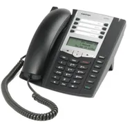 Mitel Aastra 6730a Analoges Telefon Schnurgebunden Schwarz - Festnetztelefon mit LCD-Anzeige und Telefonbuch, ideal für zuverlässige Kommunikation im Büro oder Zuhause.