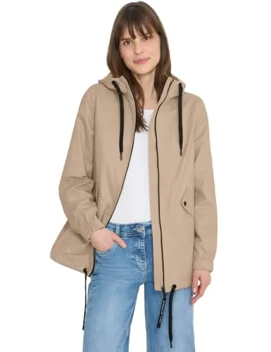 Cecil Midi-Jacke crispy camel XL von CECIL