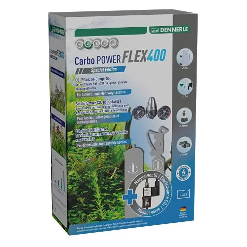 DENNERLE CarboPOWER Flex400 Special Edition CO2 Pflanzen-Dünge-Set