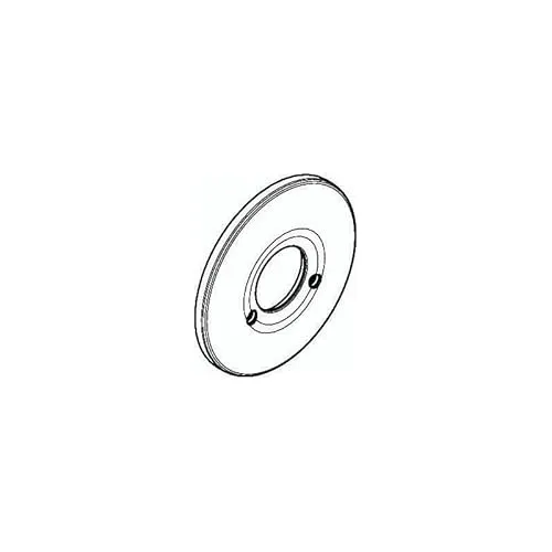 HG Rosette Brausenmischer Unterputz Export chrom von Hansgrohe