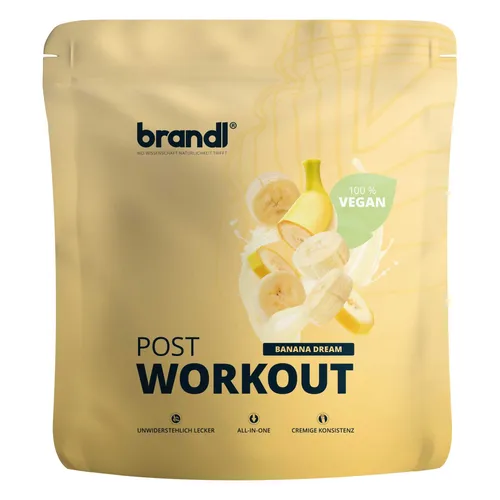 brandl® Veganes Protein-Pulver All-in-One nach dem Training - Genießen Sie 25 Portionen hochwertiges, veganes Proteinpulver für die optimale Regeneration nach dem Training. Mit cremiger Konsistenz und natürlichen Aromen – ideal für Muskelaufbau und Leistung. Qualität aus Deutschland!