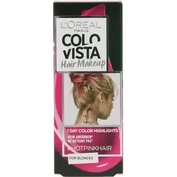 L'Oréal Paris Colovista Hair Makeup, 1-Day-Color-Highlights, Hotpinkhair