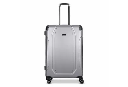 BUGATTI Valencia Koffer Groß - Leichter Hartschalenkoffer mit nur 4.68 kg, arretierbarem Griff und TSA-Schloss für maximale Sicherheit. Ideal für Reisen mit viel Platz und einfacher Handhabung dank 4 stabilen Rollen.