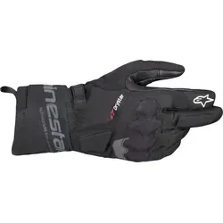 Alpinestars WT-3 Drystar wasserdichte Motorrad Handschuhe, schwarz, Größe S - Wasserdichte Motorradhandschuhe mit atmungsaktiver Isolierung, ideal für Komfort und Wärme. Optimale Passform durch strategisch platzierte Stretcheinsätze.