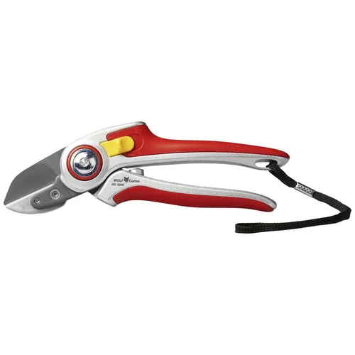 WOLF-Garten 73AFA007650 RS 5000 Gartenschere - Werkzeug mit austauschbaren Klingen und kraftsparender Hebelübersetzung. Ideal für das Schneiden von hartem Holz bis 25 mm Durchmesser, ergonomisch gestaltet für Links- und Rechtshänder.