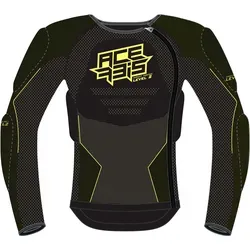 Acerbis X-Fit Future, Protektorenshirt Kinder Level-2 - Schwarz/Gelb - L/XL