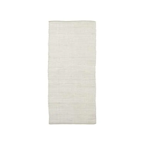 House Doctor Chindi Teppich, Weiß, Handmade, 160 cm x 70 cm von House Doctor