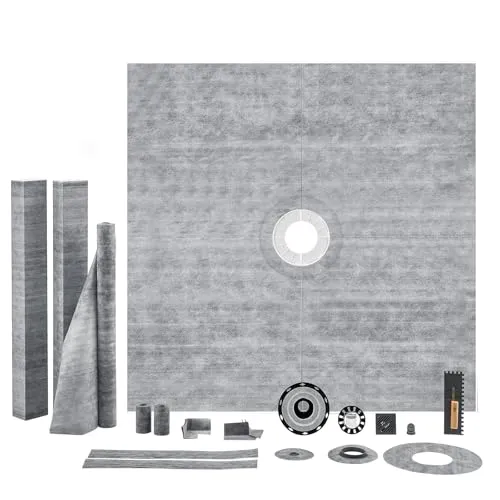 VEVOR Duschschwellen-Set 1828 x 1828 mm