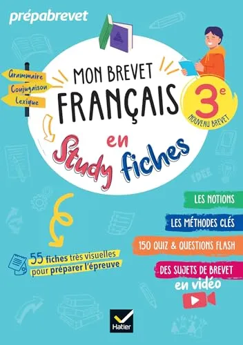 Mon brevet Français en studyfiches