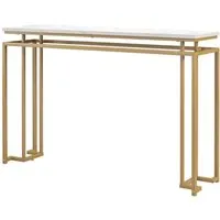 Konsolentische Gold von Costway