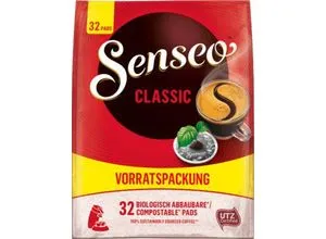 Senseo Kaffee Pads Classic 32 Pads (222 g) in schwarz von Senseo