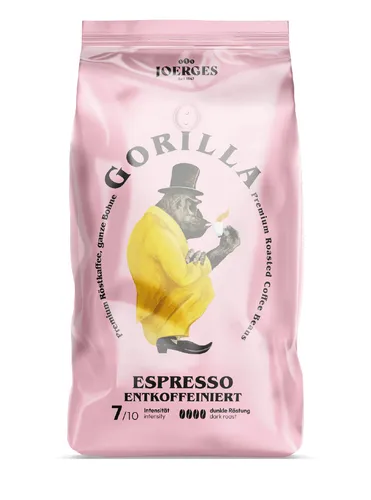 Gorilla Espresso Entkoffeiniert 1000g