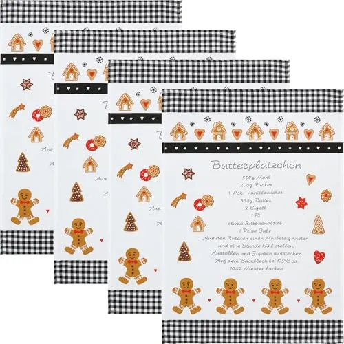 Geschirrtücher Schwarz von Erwin Müller