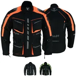 BULLDT Motorradjacke BLD325J Motorradjacke Cordura Textilien Jacke Bikerjacke 52/L