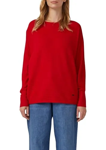 s.Oliver RED LABEL Relaxed Fit Pullover in Rot, Größe 38