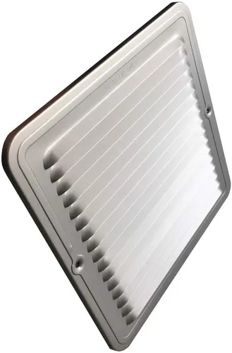 Lüftungsgitter Aluminium eloxiert 230 x 230 mm