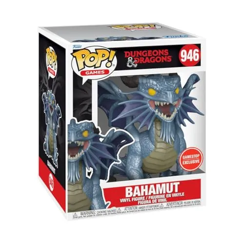 Funko Pop Bahamut Special Edition 946 - Sammelfigur aus Dungeons & Dragons, ca. 15 cm groß und originalverpackt - ein Muss für jeden Fan und Sammler!