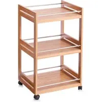 Zeller Rollwagen aus Bamboo/Metall von Zeller