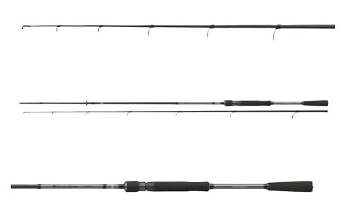 DAIWA Fuego Predator Spin 2,4m 30-70g - Hochwertige Spinnrute für Kunstköderangeln - Angelruten & Stöcke - Leichte HMC+ Kohlefaser für präzises Angeln, ergonomischer Fuji Rollenhalter für ermüdungsfreies Fischen.