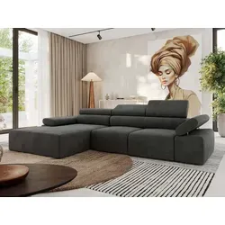 MKS MEBLE Ecksofa Rilasso mit relaxfunktion elektrisch